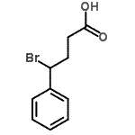CAS 登录号：19078-75-2， 4-溴-4-苯基丁酸