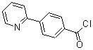 CAS#: 190850-37-4， 4-(2-Pyridinyl)-Benzoyl Chloride