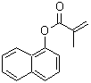 结构式 CAS# 19102-44-4, 1-萘基甲基丙烯酸酯