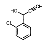 CAS 登录号：19115-29-8， 1-(2-氯苯基)-2-丙炔-1-醇
