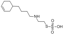 CAS#: 19143-00-1， 2-(4-(Cyclohexen-3-Ylbutyl)Amino)-Ethanethiol Hydrogen Sulfate (Ester)