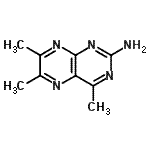 CAS#: 19153-01-6， 4,6,7-Trimethyl-2-Pteridinamine