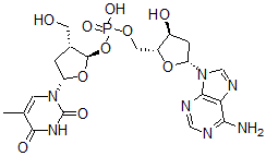 CAS#: 19192-40-6， 2'-Deoxythymidylyl-(3'-5')-2'-Deoxyadenosine