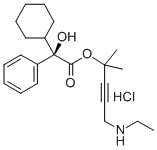 CAS#: 192204-99-2， (5-Ethylamino-2-Methylpent-3-Yn-2-Yl) (2R)-2-Cyclohexyl-2-Hydroxy-2-Phenylacetate Hydrochloride