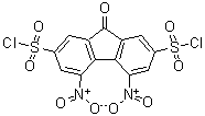 CAS#: 192208-60-9， 4,5-Dinitro-9-Oxo-9H-Fluorene-2,7-Disulfonyl Dichloride
