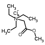 CAS#: 19223-70-2， N,N,N-Triethyl-2-Methoxy-2-Oxoethanaminium Chloride