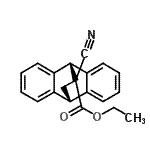 CAS#: 19277-46-4， Ethyl (15R)-15-Cyanotetracyclo[6.6.2.0<Sup>2,7</Sup>.0<Sup>9,14</Sup>]Hexadeca-2,4,6,9,11,13-Hexaene-15-Carboxylate