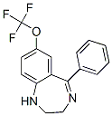 CAS#: 19337-66-7， 2,3-Dihydro-5-Phenyl-7-(Trifluoromethoxy)-1H-1,4-Benzodiazepine