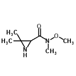 CAS#: 193634-89-8， N-Methoxy-N,3,3-Trimethyl-2-Aziridinecarboxamide