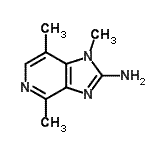 CAS#: 193690-65-2， 1,4,7-Trimethyl-1H-Imidazo[4,5-c]Pyridin-2-Amine