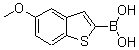 structure of CAS# 193965-30-9, 5-Methoxybenzo[b]Thiophene-2-Boronic Acid;5-Methoxybenzo[B]Thiophen-2-Ylboronicacid;5-METHOXYBENZO[B]THIOPHENE-2-BORONIC ACID