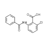 CAS#: 19407-43-3， 2-(Benzoylamino)-6-Chlorobenzoic Acid