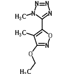 CAS#: 194286-82-3， 5-(3-Ethoxy-4-Methyl-1,2-Oxazol-5-Yl)-1-Methyl-1H-Tetrazole