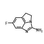 CAS#: 194476-45-4， 7-Fluoro-4,5-Dihydroimidazo[4,5,1-Hi]Indol-2-Amine
