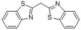 structure of CAS# 1945-78-4, 2,2'-Methylenebis-Benzothiazole;Inchi=1/C15h10n2s2/C1-3-7-12-10(5-1)16-14(18-12)9-15-17-11-6-2-4-8-13(11)19-15/H1-8H,9H;2,2'-Methylenedibenzothiazole;Benzothiazole, 2,2'-Methylenebis-