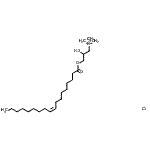 CAS#: 19467-38-0， 2-Hydroxy-N,N,N-Trimethyl-3-[(9Z)-9-Octadecenoyloxy]-1-Propanaminium Chloride