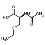 CAS#: 19542-76-8， N-Acetyl-S-Ethyl-L-Cysteine