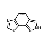 CAS#: 19546-90-8， 2H-[1,3]Thiazolo[4,5-g]Indazole