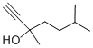 structure of CAS# 19549-98-5, 3,6-Dimethyl-1-Heptyn-3-Ol;3,6-Dimethyl-1-Heptyn-3-Ol;Sbb008759;Nsc15980