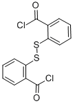 structure of CAS# 19602-82-5, 2,2'-Dithiodibenzoyl Chloride;2-(2-Chlorocarbonylphenyl)Disulfanylbenzoyl Chloride;2,2'-Dithiodibenzoyl Chloride
