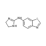 CAS#: 196204-80-5， N-(4,5-Dihydro-1H-Imidazol-2-Yl)-1,3-Benzothiazol-6-Amine