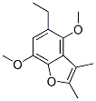 CAS#: 19672-12-9， 5-Ethyl-4,7-Dimethoxy-2,3-Dimethylbenzofuran