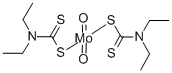 CAS#: 19680-83-2， (Oc-6-21)-Bis(N,N-Diethylcarbamodithioato)Dioxo-Molybdenum