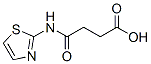 structure of CAS# 19692-00-3, 4-Oxo-4-(2-Thiazolylamino)-Butanoicacid;4-Oxo-4-(Thiazol-2-Ylamino)Butanoic Acid;4-Oxo-4-(2-Thiazolylamino)Butanoic Acid;4-Keto-4-(Thiazol-2-Ylamino)Butyric Acid