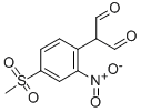 structure of CAS# 197251-71-1, 3-Hydroxy-2-(4-Methylsulfonyl-2-Nitrophenyl)Prop-2-Enal;(Z)-3-Hydroxy-2-(4-Methylsulfonyl-2-Nitrophenyl)Prop-2-Enal;3-Hydroxy-2-(4-Methylsulfonyl-2-Nitro-Phenyl)Prop-2-Enal;(Z)-3-Hydroxy-2-(4-Methylsulfonyl-2-Nitro-Phenyl)Prop-2-Enal