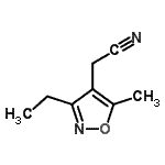 CAS#: 197310-97-7， (3-Ethyl-5-Methyl-1,2-Oxazol-4-Yl)Acetonitrile