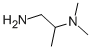 structure of CAS# 19764-58-0, N2,N2-Dimethylpropane-1,2-Diamine;N2,N2-Dimethylpropane-1,2-Diamine;Nsc 166331;1,2-Propanediamine, N2,N2-Dimethyl-