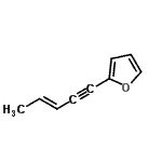 CAS#: 197708-56-8， 2-[(3E)-3-Penten-1-Yn-1-Yl]Furan