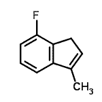 CAS#: 197851-11-9， 7-Fluoro-3-Methyl-1H-Indene