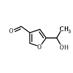 CAS#: 197965-36-9， 5-(1-Hydroxyethyl)-3-Furaldehyde