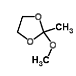 CAS#: 19798-71-1， 2-Methoxy-2-Methyl-1,3-Dioxolane