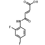 CAS#: 198077-70-2， (2E)-4-[(2,4-Difluorophenyl)Amino]-4-Oxo-2-Butenoic Acid