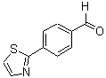structure of CAS# 198904-53-9, 4-(2-Thiazolyl)-Benzaldehyde;2-(4-Formylphenyl)Thiazole-4-Carboxylic Acid;2-(4-Formylphenyl)Thiazole-5-Carboxylic Acid;4-(5-Nitrothiazol-2-Yl)Benzaldehyde