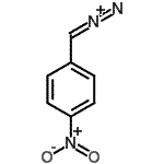 结构式 CAS# 199106-13-3, 1-(重氮基甲基)-4-硝基苯