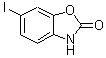 结构式 CAS# 19932-87-7, 6-碘-1,3-苯并恶唑-2(3H)-酮