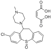 CAS#: 19939-38-9， 1-(8-Chloro-10,11-Dihydrodibenzo(b,f)Thiepin-10-Yl)-4-Methyl-Piperazine S-Oxide (Z)-2-Butenedioate (1:1)