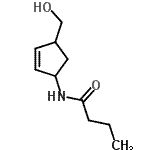 CAS#: 199395-81-8， N-[4-(Hydroxymethyl)-2-Cyclopenten-1-Yl]Butanamide