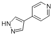 结构式 CAS# 19959-71-8, 4-(1H-吡唑-4-基)-吡啶