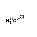 CAS 登录号：19961-13-8， 氯(<sup>13</sup>C)甲烷