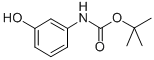 structure of CAS# 19962-06-2, N-Boc-3-Aminophenol;N-(3-Hydroxyphenyl)Carbamic Acid Tert-Butyl Ester;Nsc222586;Zinc01756387