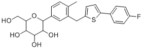 CAS#: 1997338-61-0， Canagliflozin-[d4]