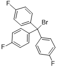 结构式 CAS# 200004-38-2, 1,1',1''-(溴次甲基)三[4-氟-苯]