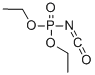 structure of CAS# 20039-33-2, Diethoxyphosphinyl Isocyanate;1-(Ethoxy-Isocyanato-Phosphoryl)Oxyethane;Diethoxyphosphorylimino-Keto-Methane;Diethyl Phosphor(Isocyanatidate)
