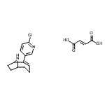 CAS#: 200432-86-6， 2-(6-Chloro-3-Pyridinyl)-9-Azabicyclo[4.2.1]Non-2-Ene (2E)-2-Butenedioate (1:1)