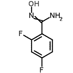 CAS#: 20044-85-3， 2,4-Difluoro-N'-Hydroxybenzenecarboximidamide