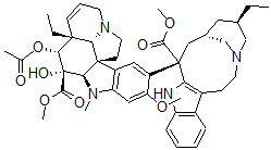 CAS#: 20072-25-7， 4'-Deoxyvinblastine
